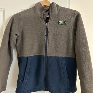 L.L. Bean Kids Jacket - Gray and Blue